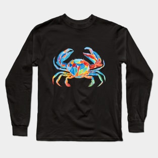 Bright colors crab Long Sleeve T-Shirt